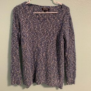 Buffalo D. B. Womens Textured Mixed Yarn Sweater